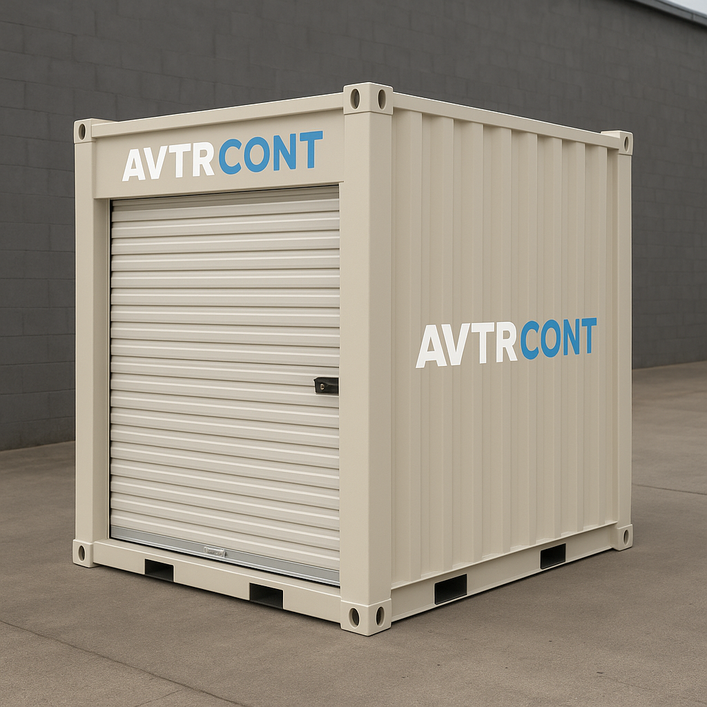 10ft Container with Roll-up Doors